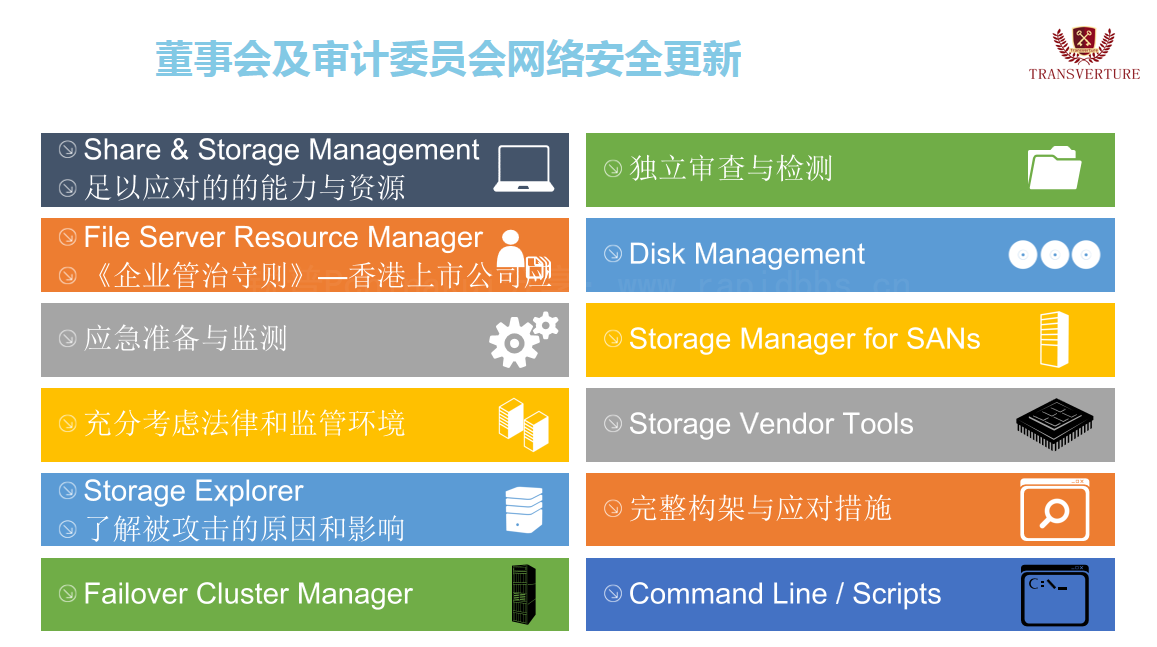 董事會及審計委員會網絡安全更新